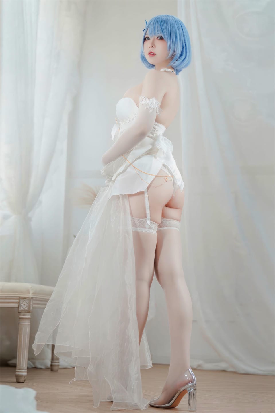 半半子 - 碧蓝航线 恰巴耶夫 白骑兵的旋律 礼服 [64P2V-306M] 1 (61).jpg